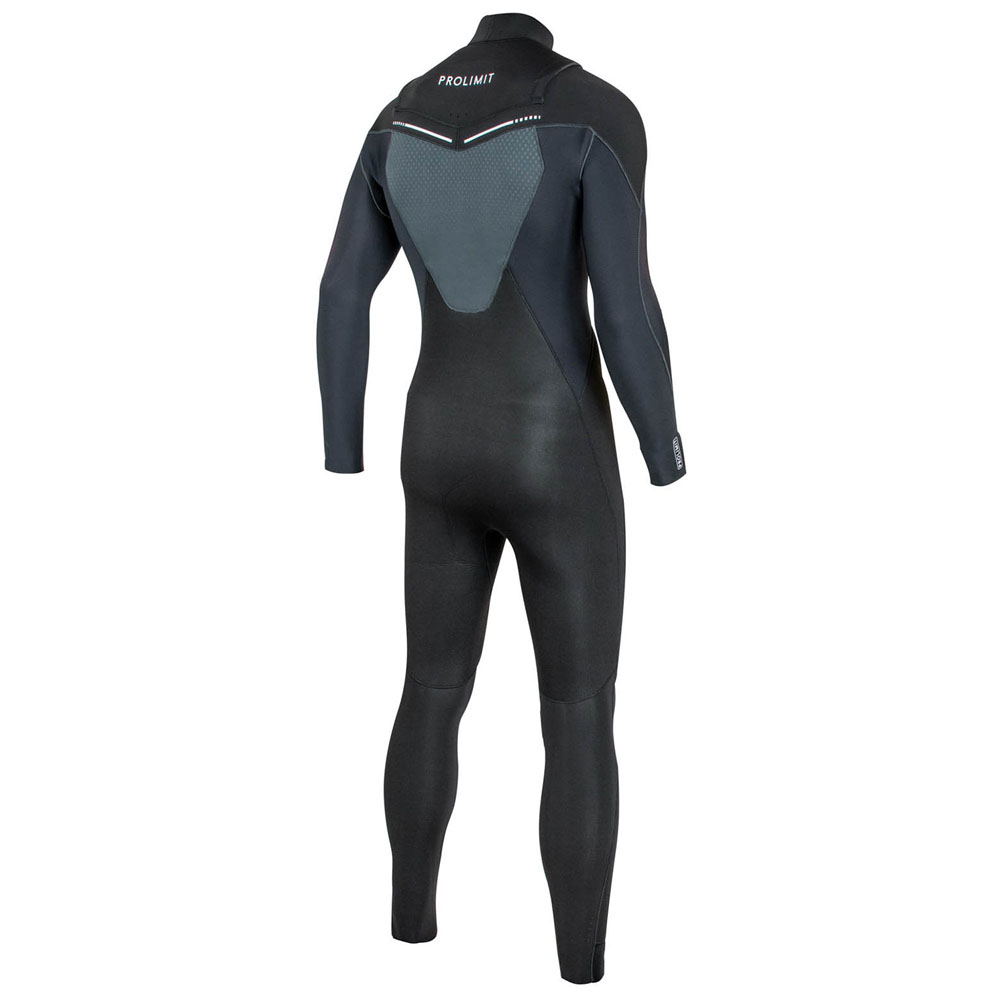 Prolimit Fusion steamer Freezip 6/4 mm borstrits zwart wetsuit heren 3