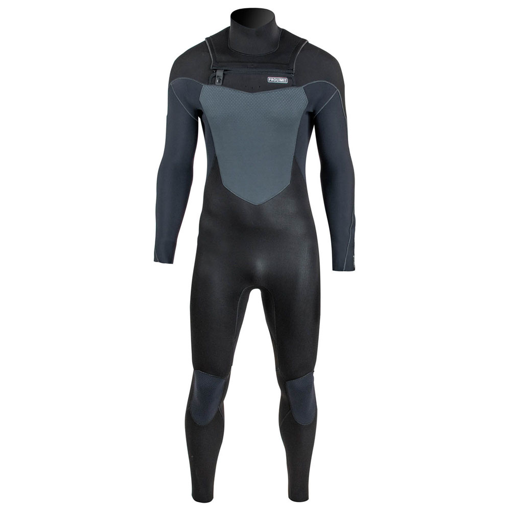 Prolimit Fusion steamer Freezip 6/4 mm borstrits zwart wetsuit heren 4