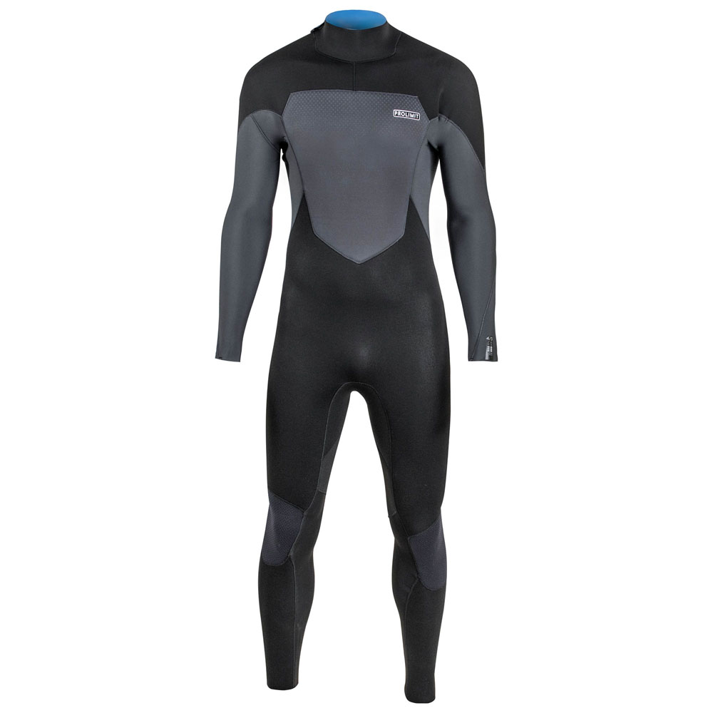 Prolimit Fusion steamer 5/3 mm rugrits zwart wetsuit heren 1