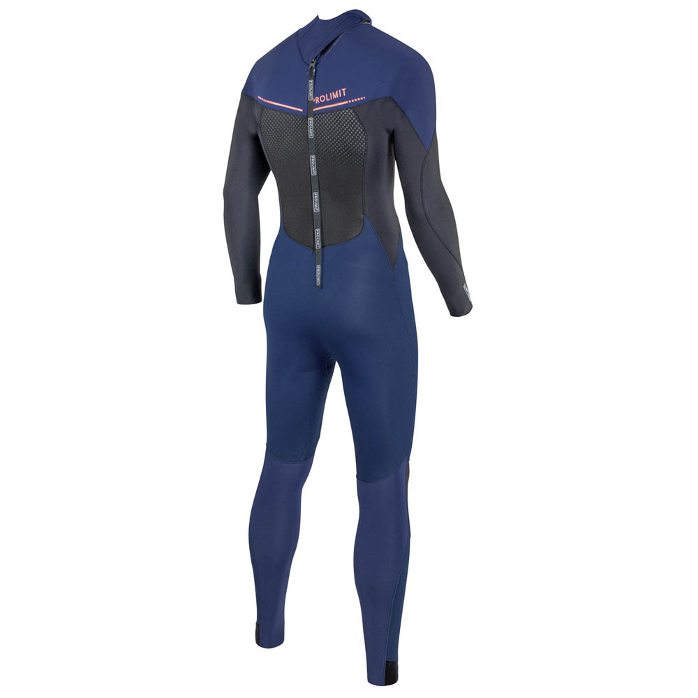 Prolimit Fusion steamer 5/3 mm rugrits navy wetsuit heren 2