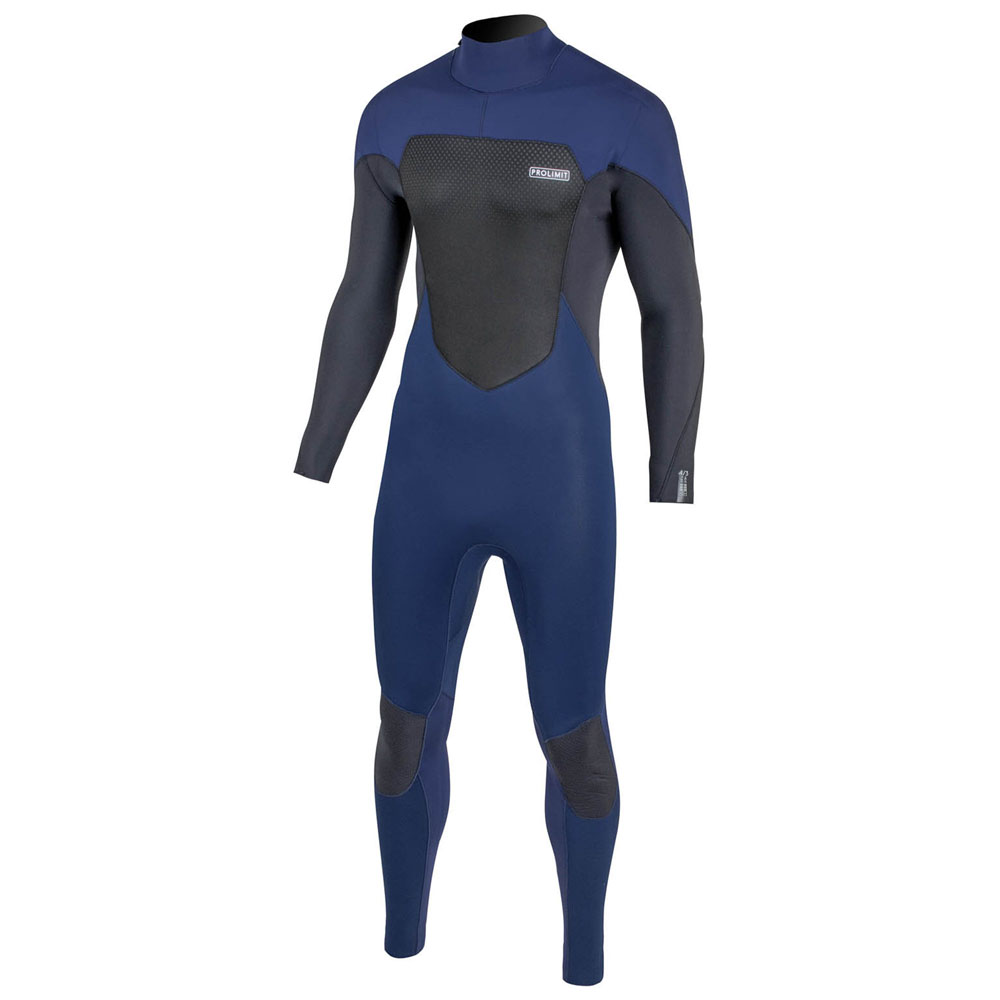 Prolimit Fusion steamer 4/3 mm rugrits navy wetsuit heren 2