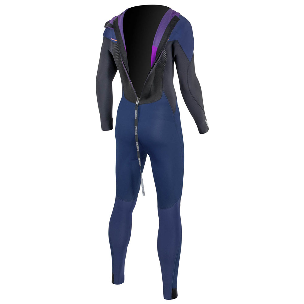 Prolimit Fusion steamer 4/3 mm rugrits navy wetsuit heren 4