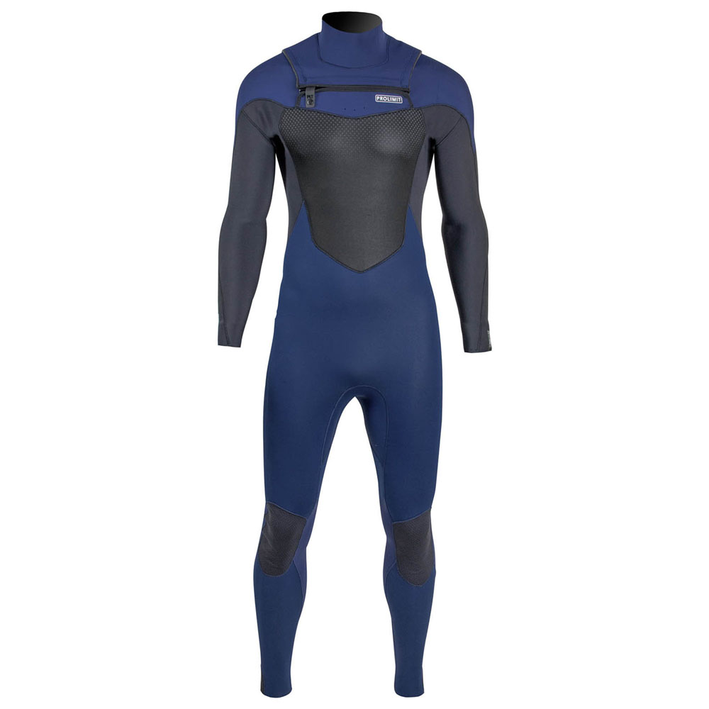 Prolimit Fusion steamer Freezip 3/2 mm borstrits navy wetsuit heren foto 1