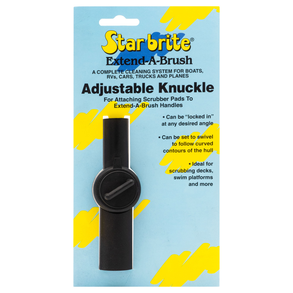 verstelbare adapter voor scrub pad met handgreep