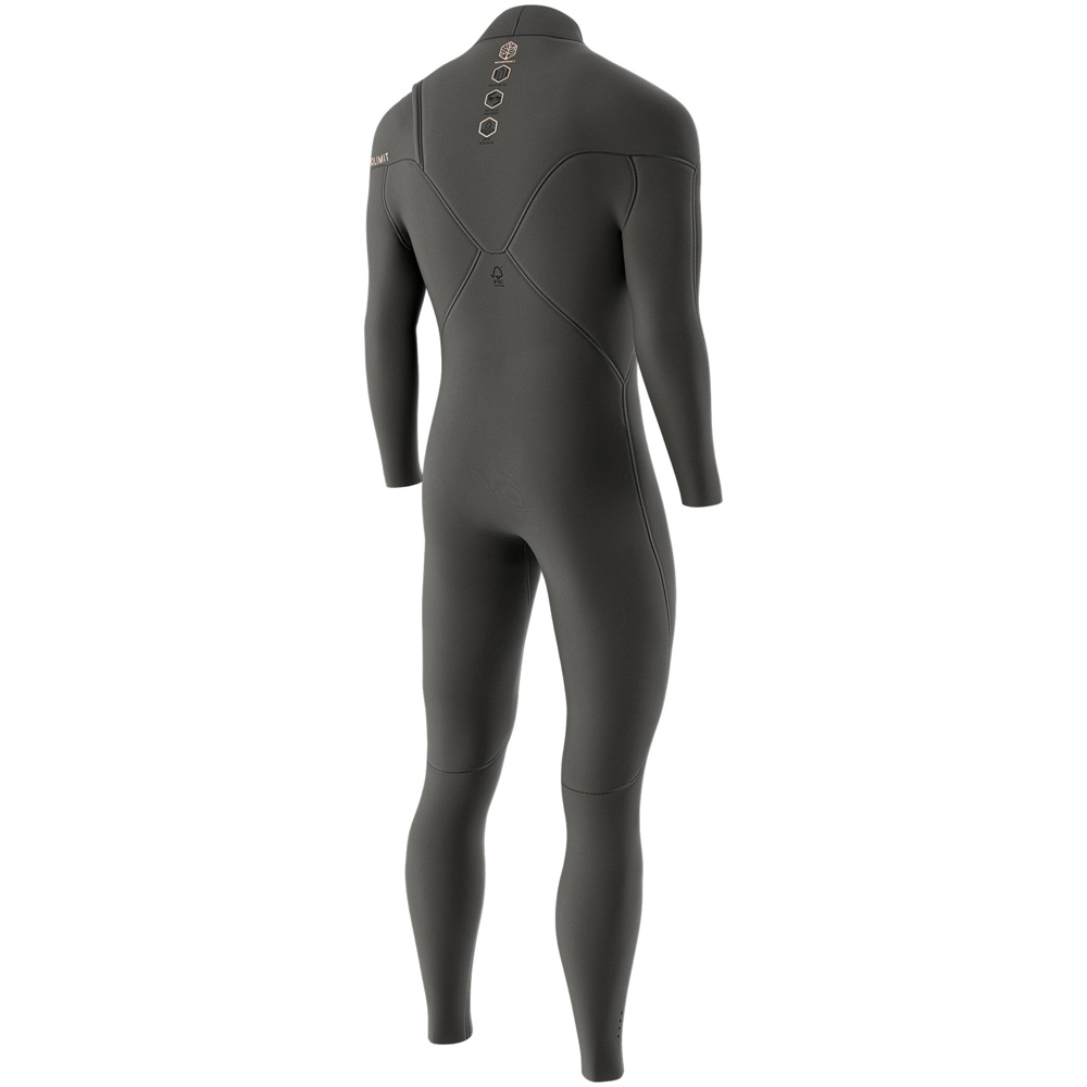 Prolimit PF3 steamer wetsuit 6/4 mm borstrits heren zwart 3
