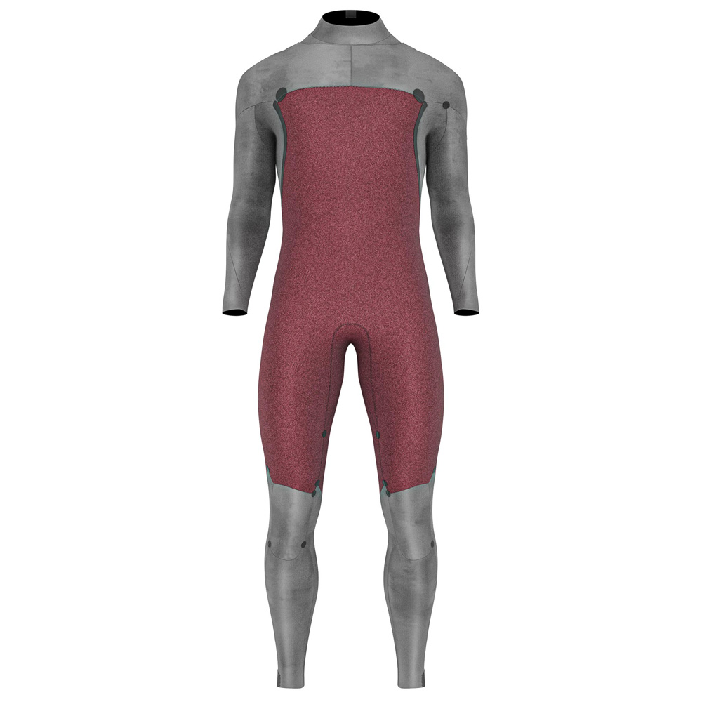 Prolimit PF3 steamer wetsuit 6/4 mm borstrits heren zwart 5