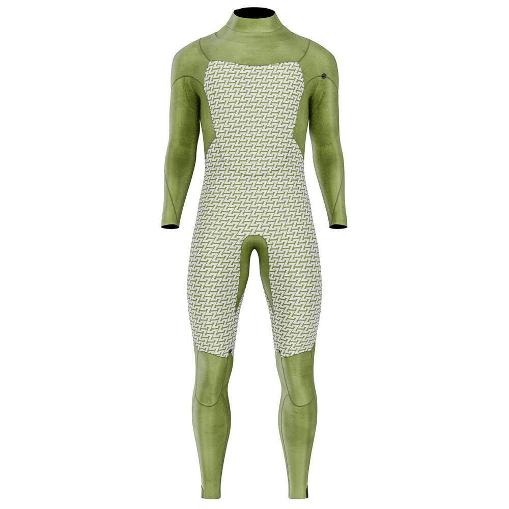 Prolimit Predator steamer wetsuit 5/4 mm rugrits heren zwart 5