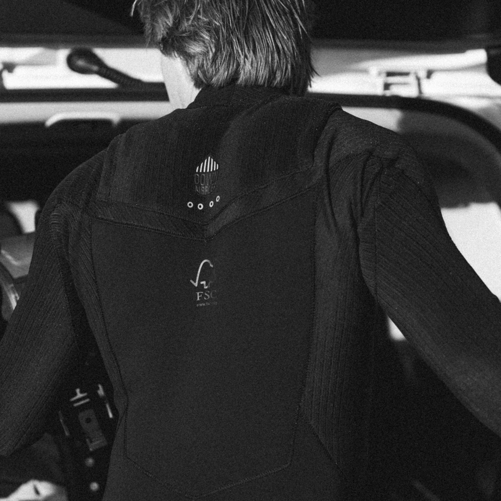 Prolimit Predator fullsuit wetsuit 3/2 mm borstrits heren blauw 5