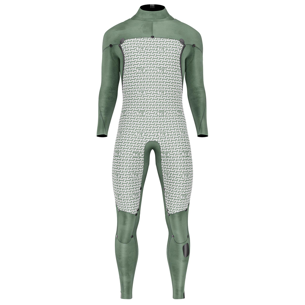 Prolimit Mercury steamer wetsuit 5/4 mm borstrits heren zwart 5