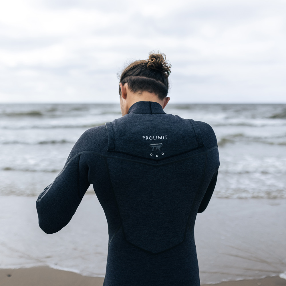 Prolimit Mercury steamer wetsuit 3/2 mm freezip heren zwart 11
