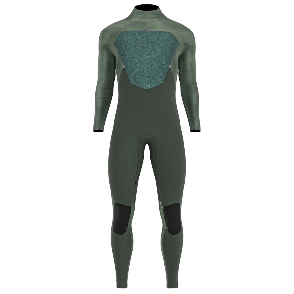 Prolimit Fusion steamer wetsuit 4/3 borstrits heren blauw 5