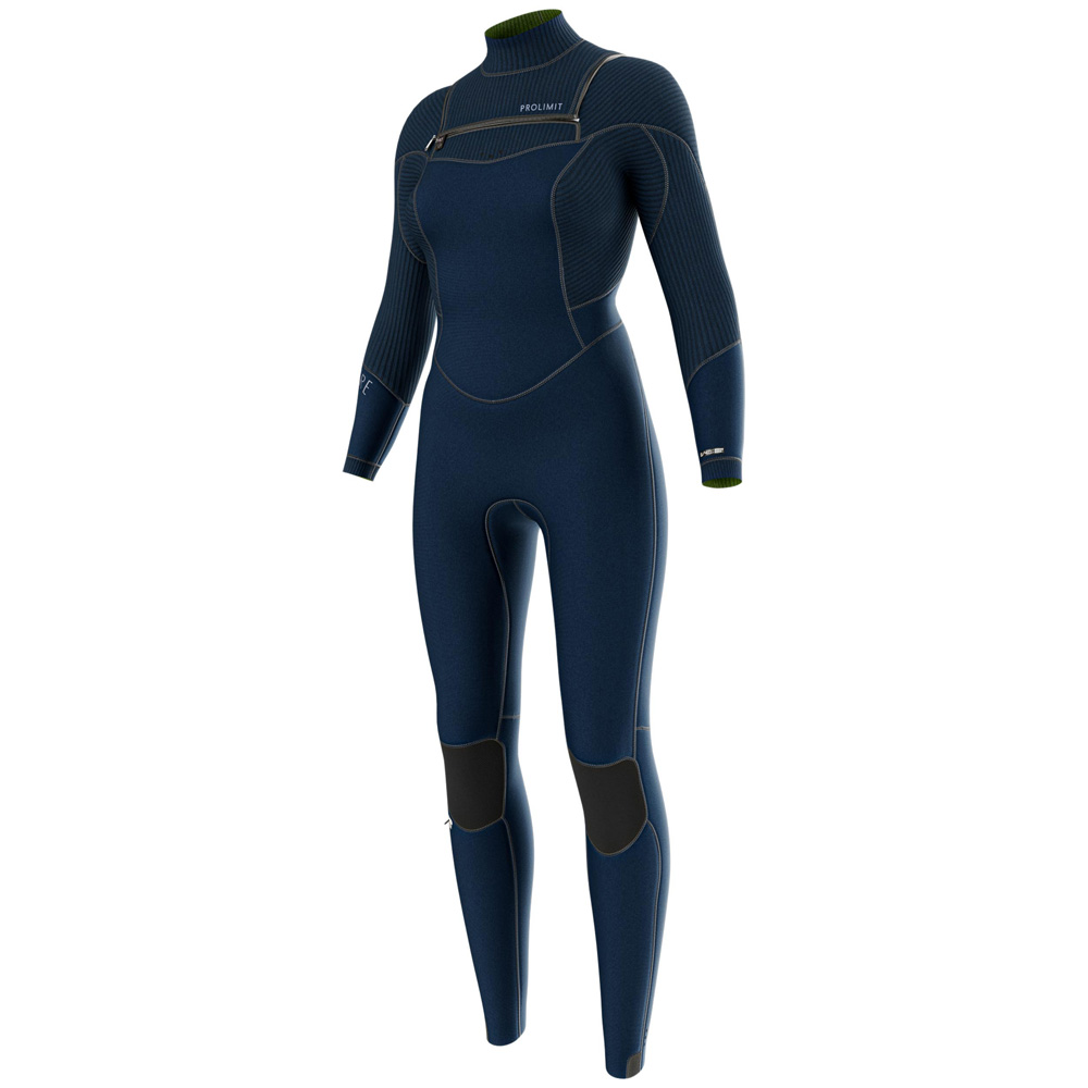 Prolimit Flare steamer wetsuit 5/4 mm borstrits dames blauw foto 1
