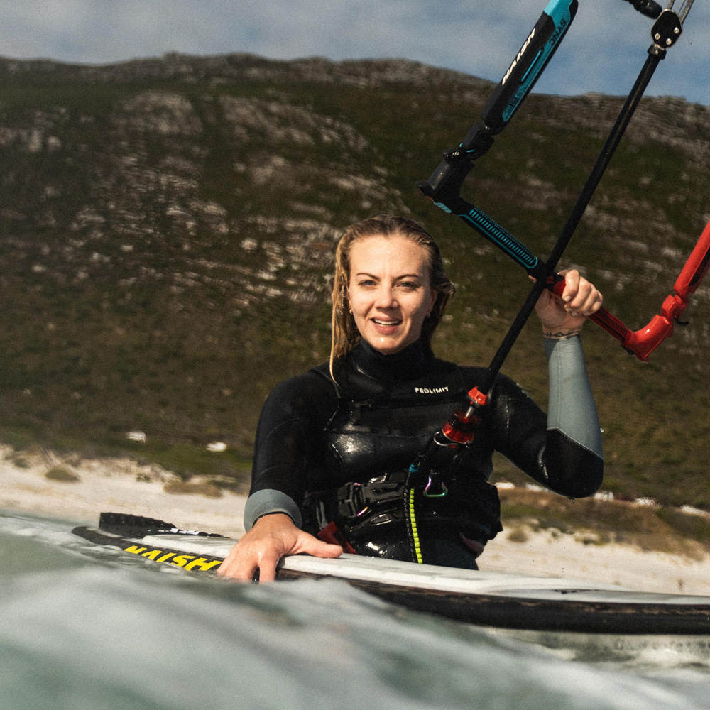 Prolimit Fire steamer wetsuit 5/4 mm borstrits dames grijs 5