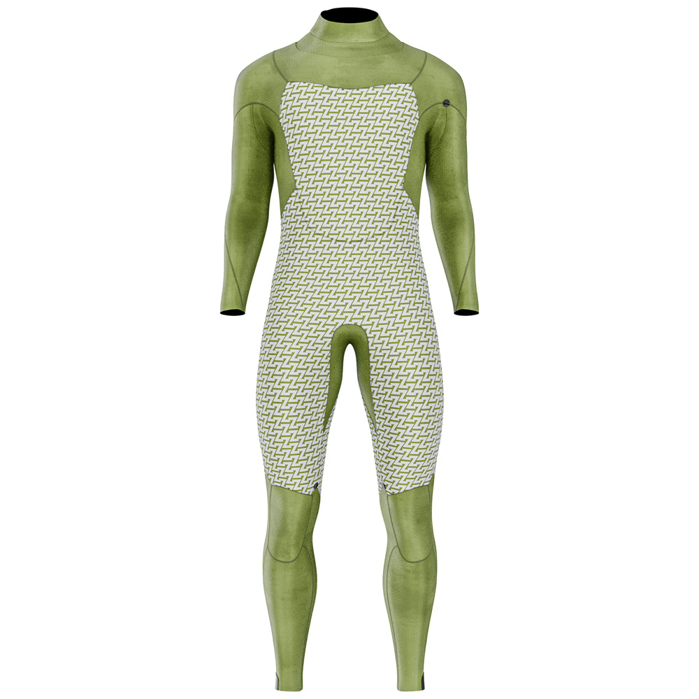 Prolimit Predator steamer rugrits 5/4 mm heren zwart 5