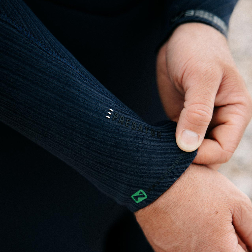 Prolimit Predator steamer rugrits 5/4 mm heren zwart 8