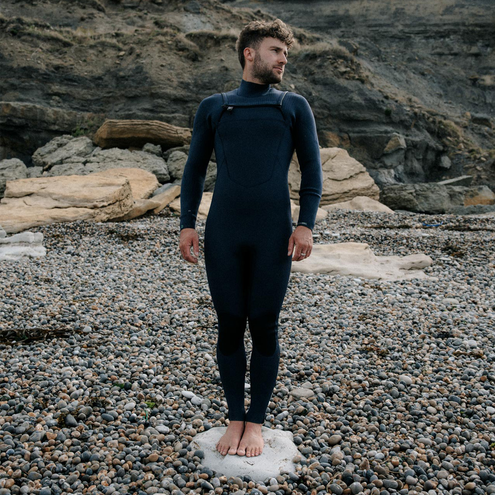 Prolimit Predator fullsuit Freezip 3/2 mm heren blauw 7