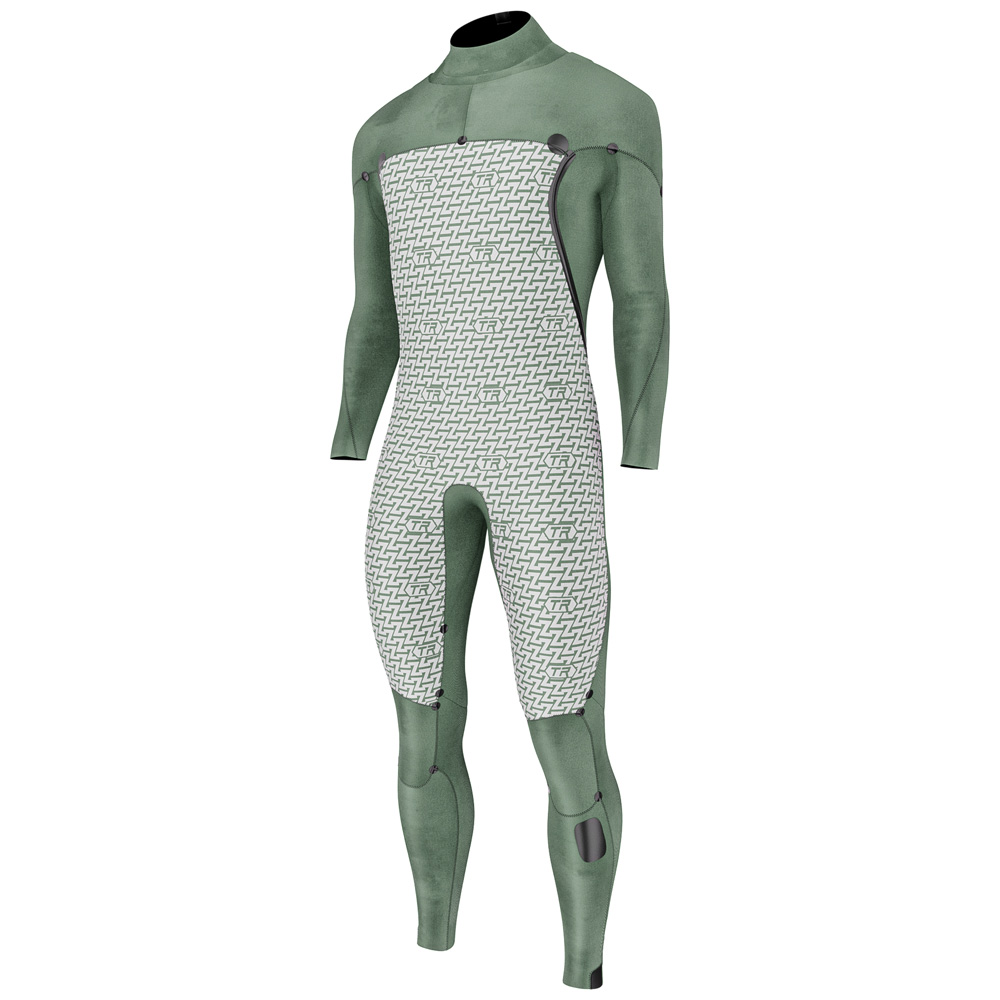 Prolimit Mercury fullsuit Freezip 3/2 mm heren blauw 4