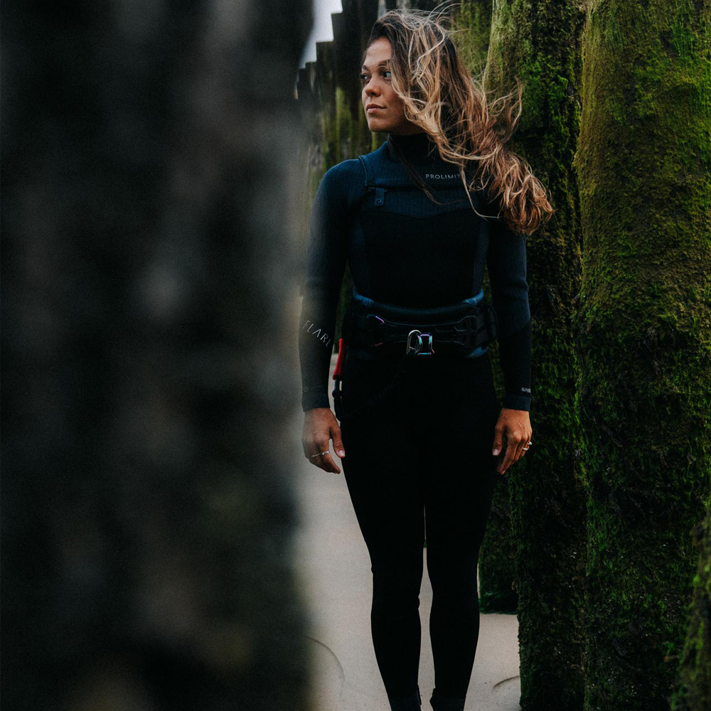 Prolimit Flare steamer Freezip 4/3 mm dames zwart 7