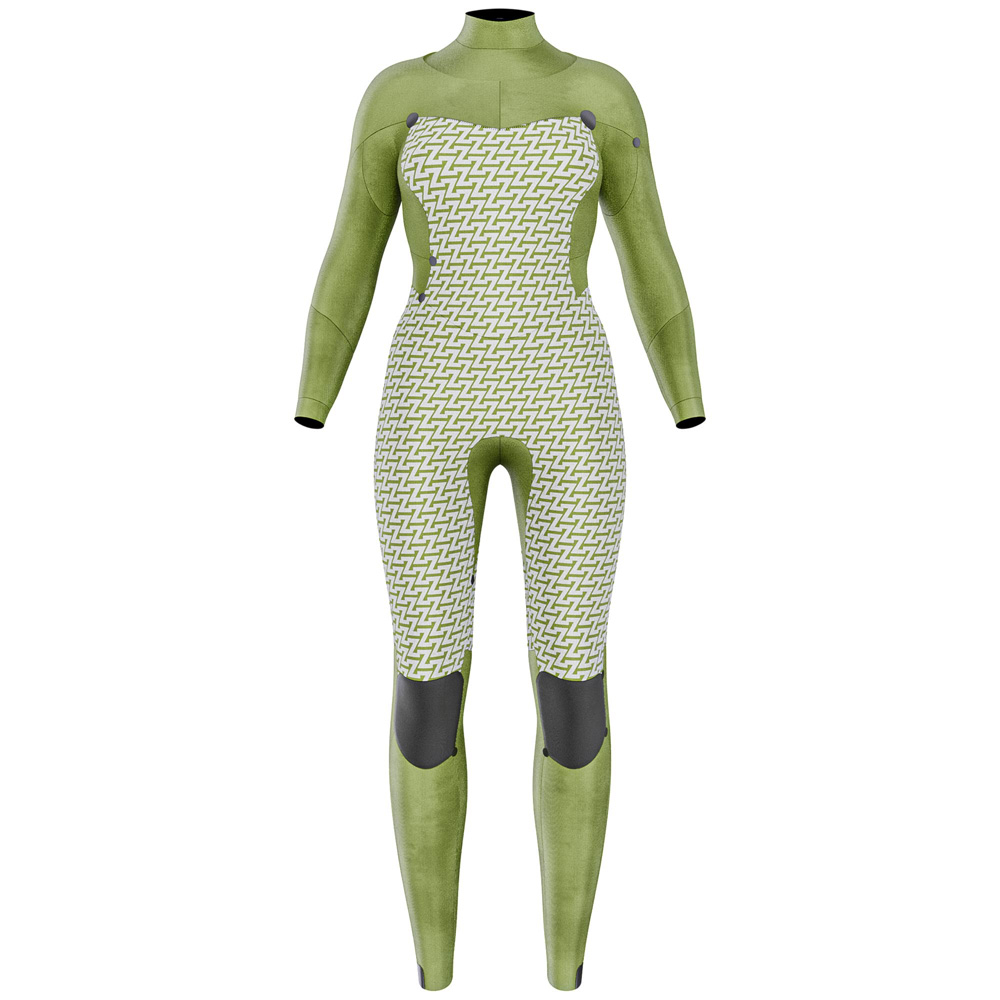 Prolimit Flare fullsuit Freezip 3/2 mm dames zwart 5