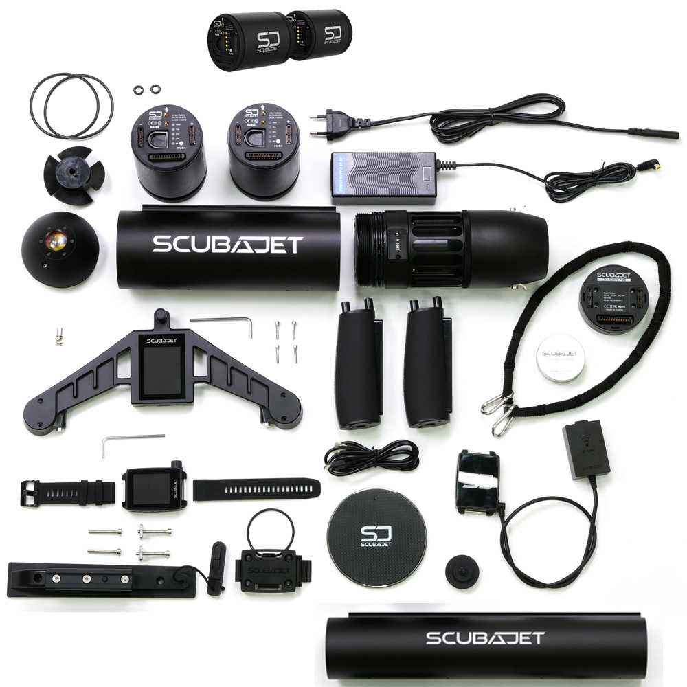 Scubajet PRO All-in-One Kit compleet pakket 7