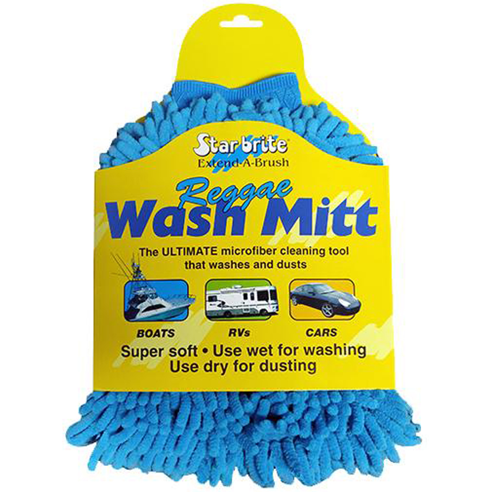 microfiber washandschoen