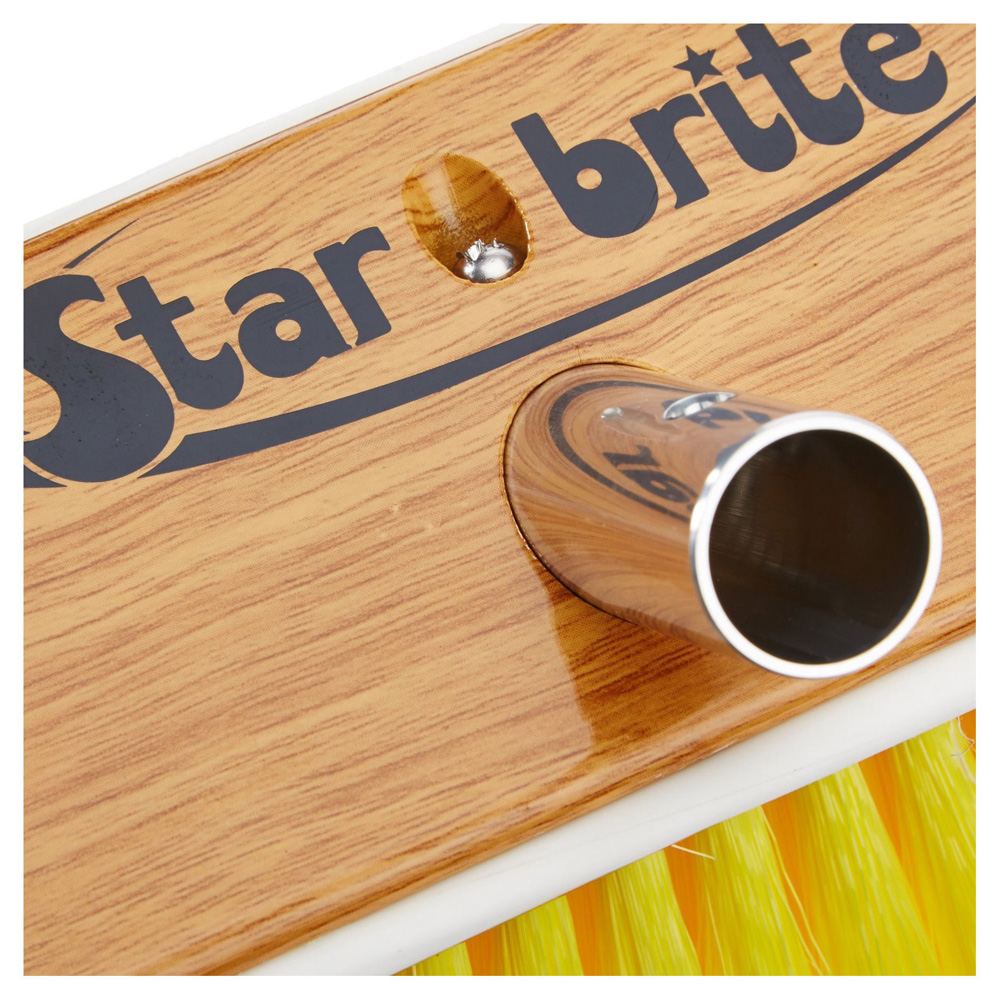 Starbrite synthetische houten borstel deluxe 20 cm zacht nieuw 3
