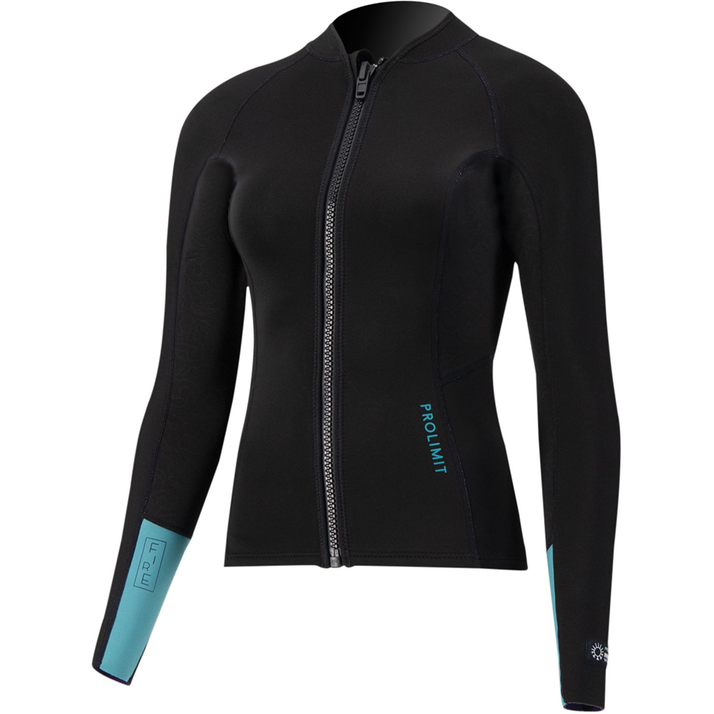 Prolimit Fire neopreen top 2 mm zwart dames 4