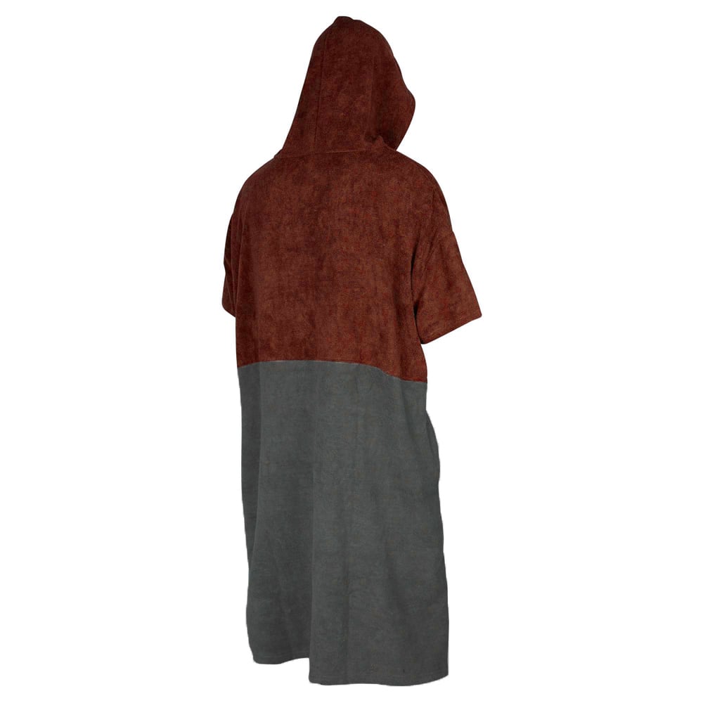 Prolimit Poncho rood/grijs 2