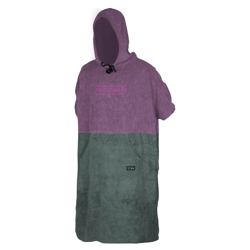 Prolimit Poncho dames roze/grijs 4