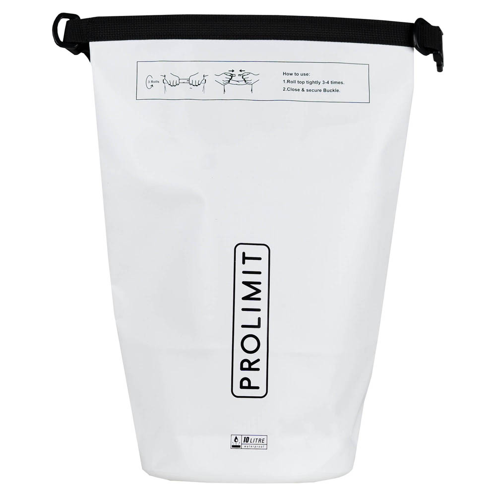 Prolimit Waterproof Bag 10L wit 2