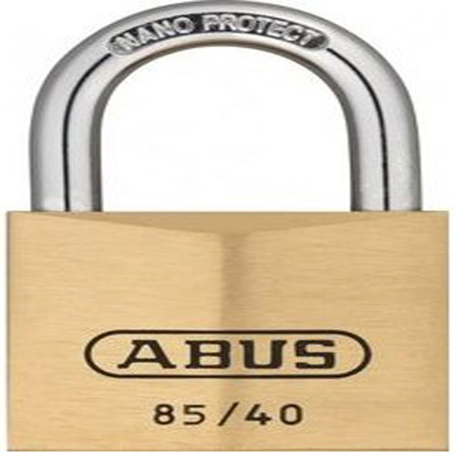 Abus Hangslot messing met kunststofmantel 40mm 1