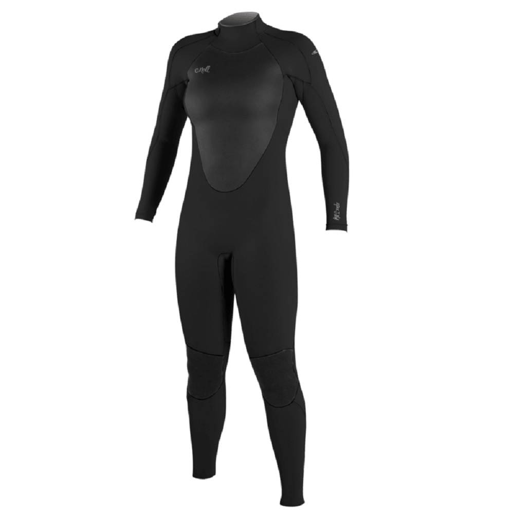 Oneill Epic 4/3 rug rits fullsuit dames zwart 1