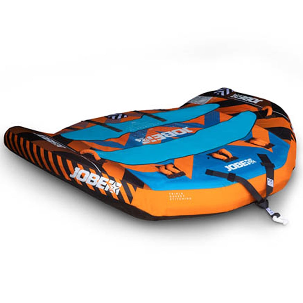 Jobe Heavy Duty airstream funtube 4 personen blauw-oranje 1