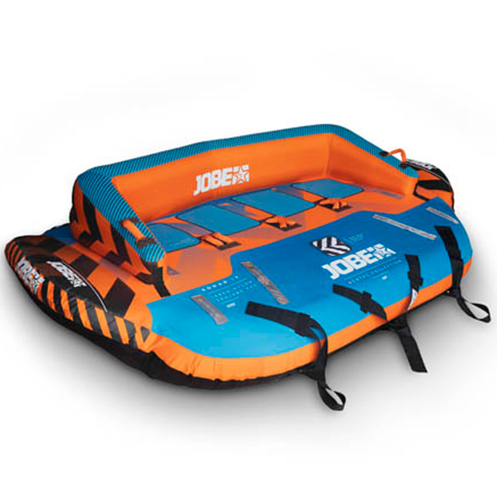 Heavy Duty Sonar funtube 4 personen blauw-oranje