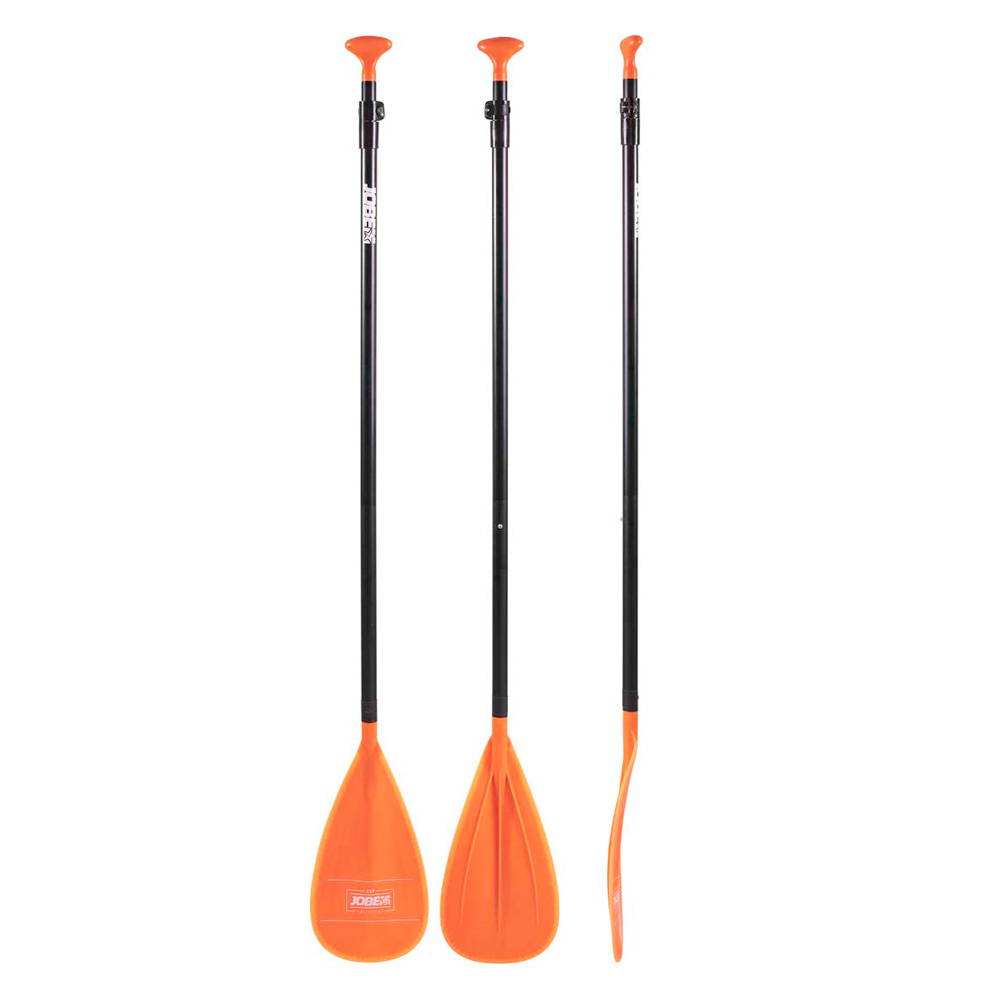 Aluminium SUP peddel oranje 3-piece