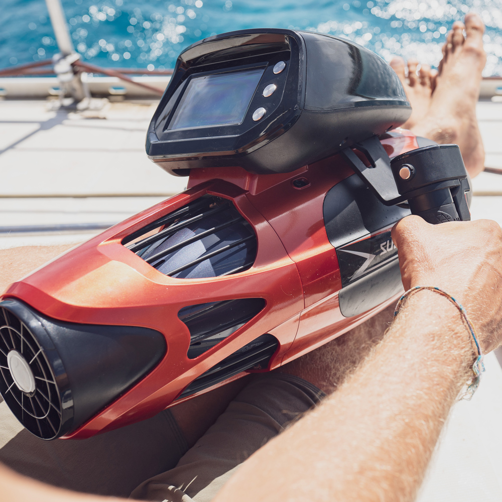 Sublue Vapor onderwater scooter rood 14
