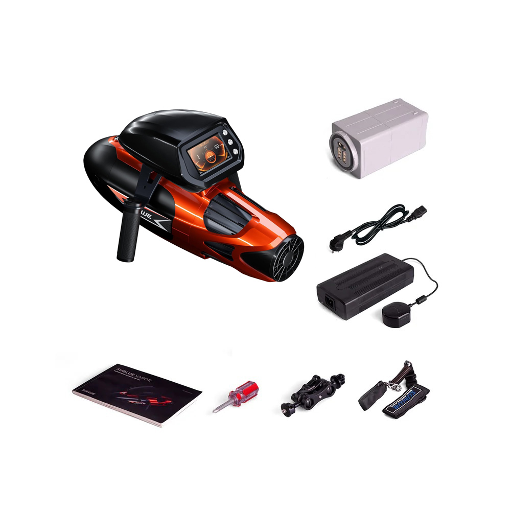Vapor onderwater scooter rood