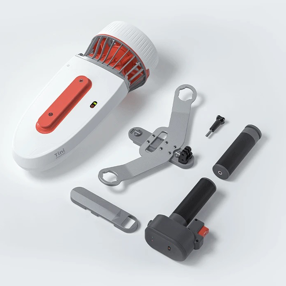 Tini onderwater scooter wit