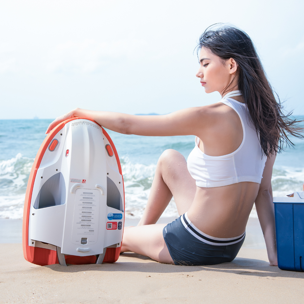 Sublue Swii kickboard oranje 14
