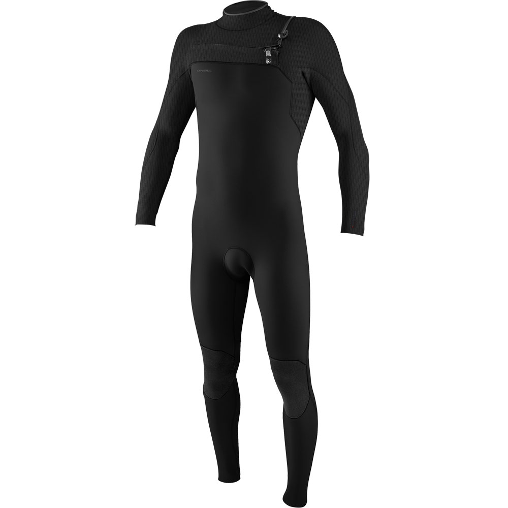 Oneill Hyperfreak 4/3+ borst rits fullsuit heren zwart foto 1