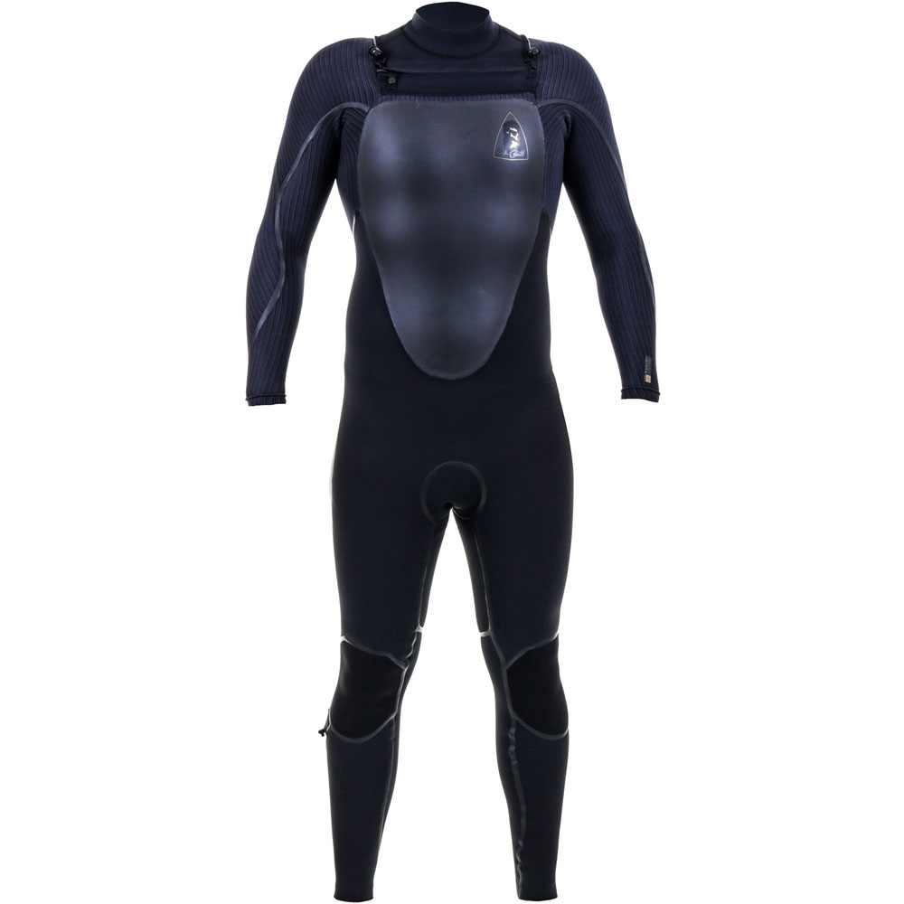 Oneill Mutant Legend 5/4 borst rits met hood fullsuit heren zwart foto 1