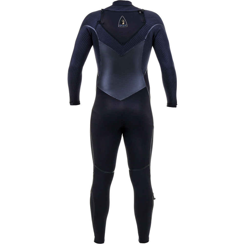 Oneill Mutant Legend 5/4 borst rits met hood fullsuit heren zwart 2
