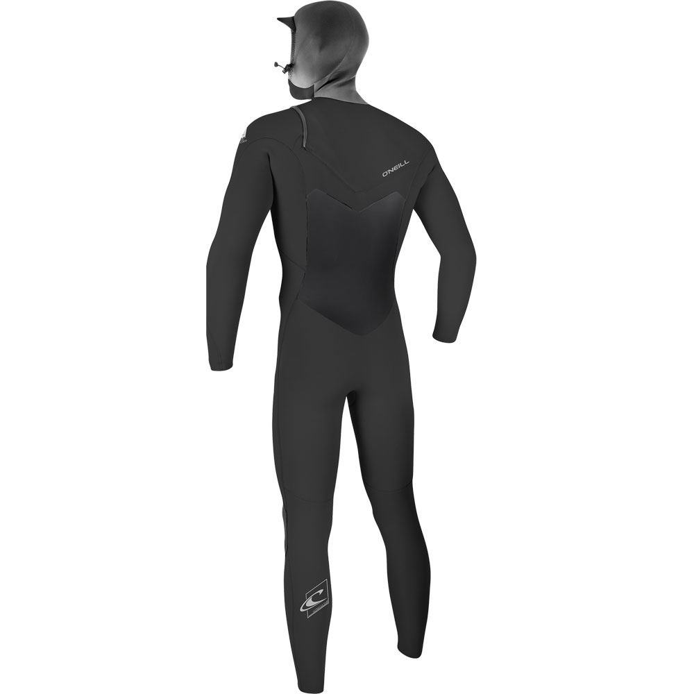 Oneill Epic 6/5/4 borst rits met hood heren zwart 2