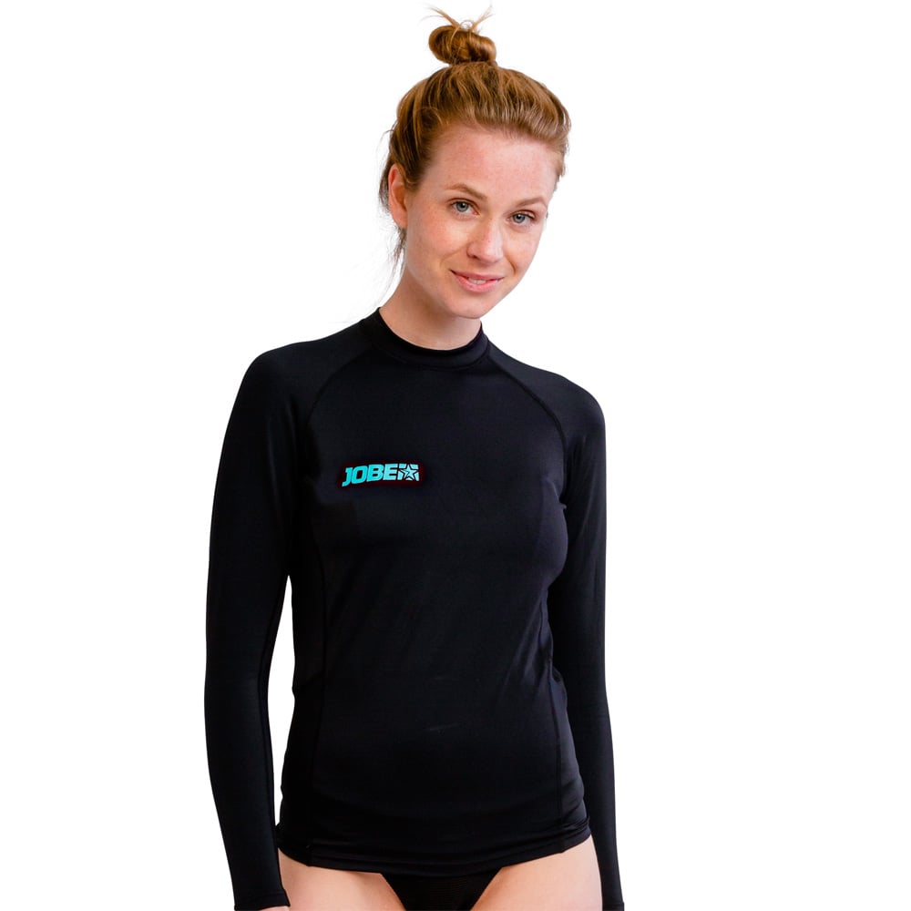 Jobe Rash Guard lange mouwen dames zwart 1