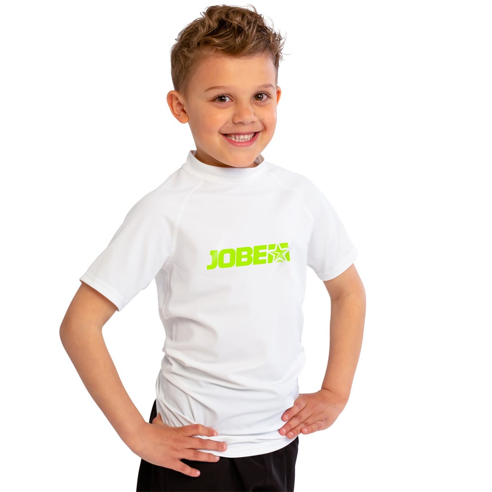 Jobe Rash Guard korte mouwen Kids wit 1