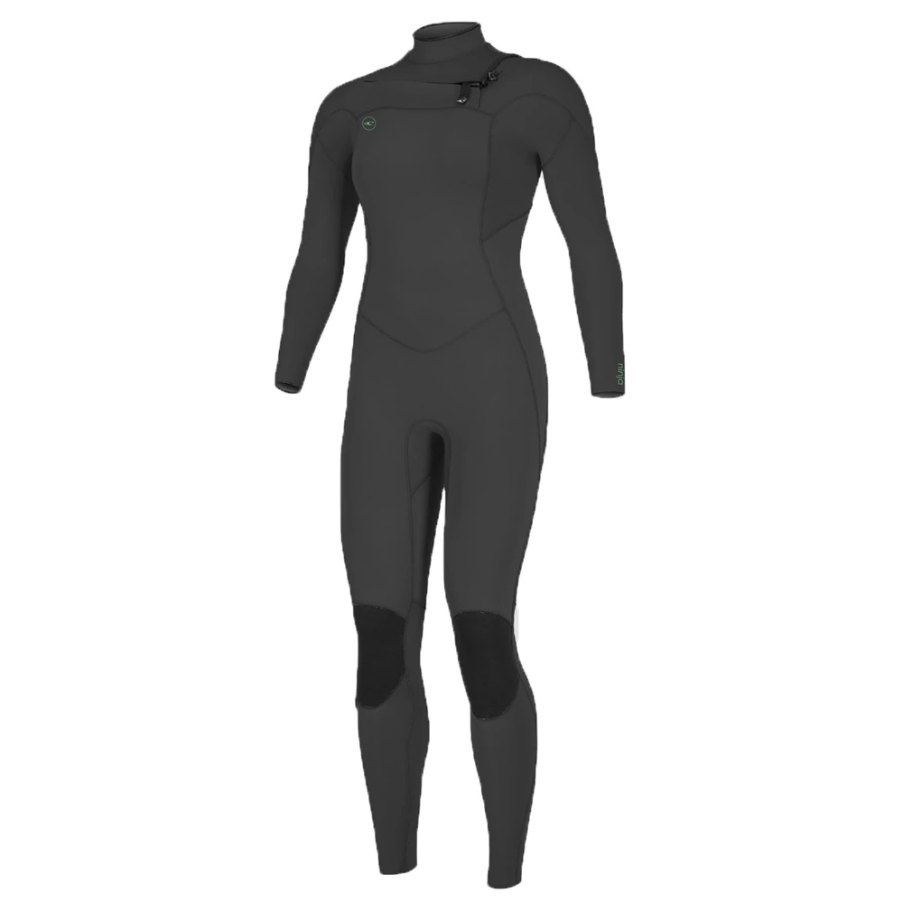 Ninja 5/4mm borstrits fullsuit dames zwart