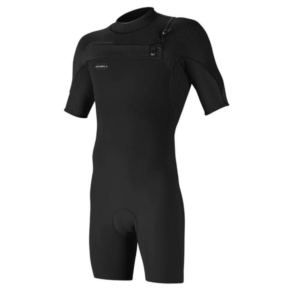 Hyperfreak 2mm borstrits shorty heren zwart