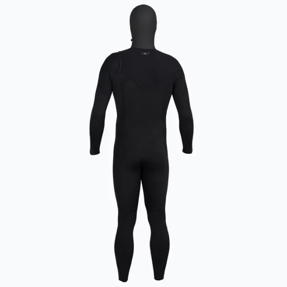 Oneill Epic fullsuit 6/4 borstrits zwart met hood 2