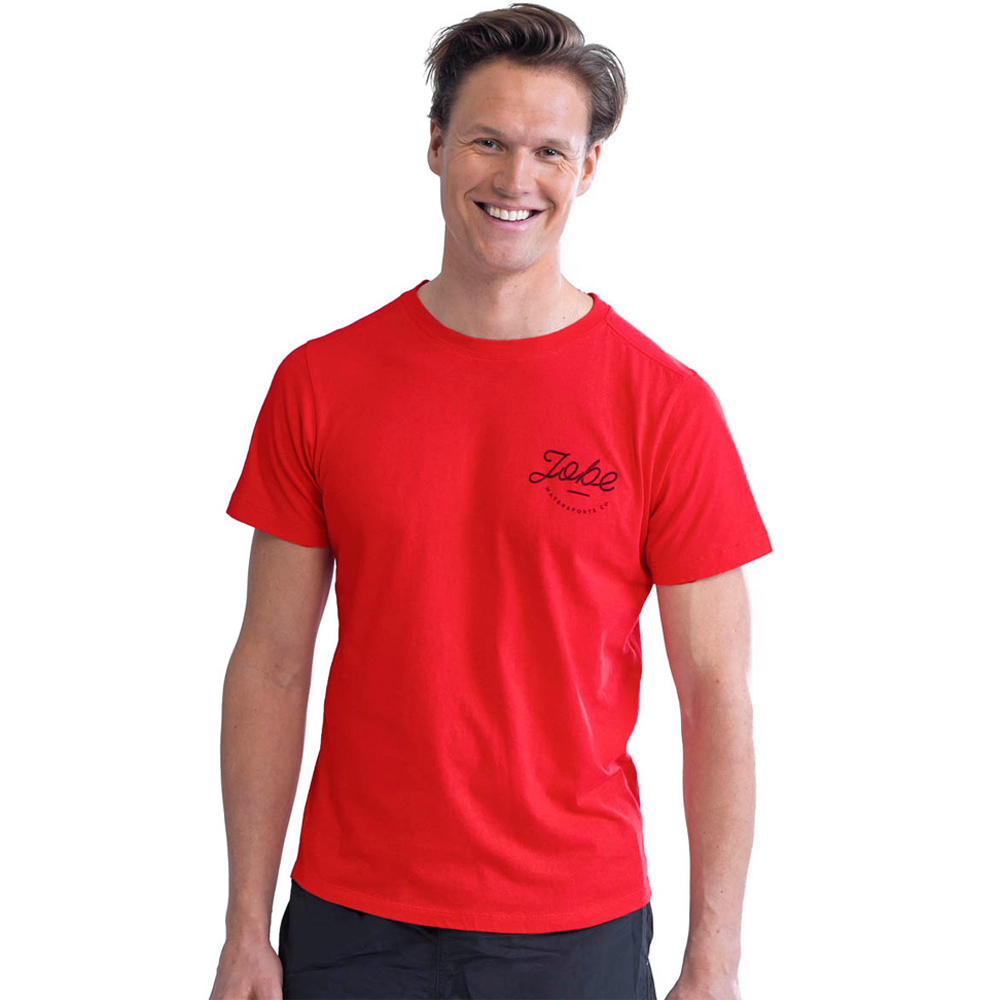 Jobe Casual T-Shirt rood foto 1