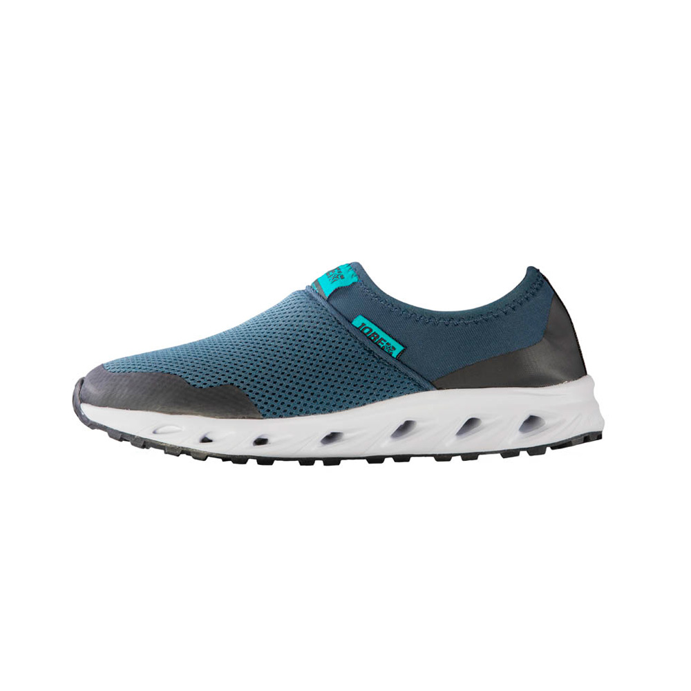 Discover waterschoenen slip-on blauw